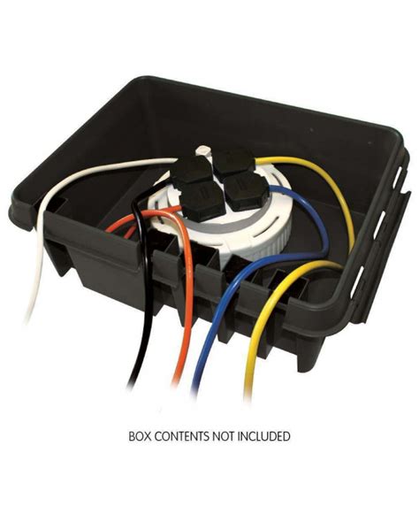 junction box for christmas|Dribox Weatherproof Connection Box .